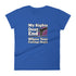 My Rights Don't End Where Your Feelings Begin Pro Gun Pro American Rights Women's short sleeve t-shirt - Mainstream Freedom